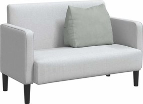 vidaXL Μαξιλάρι Πλάτης Ανοιχτό γκρι 60 x 20 x 50 εκ.
