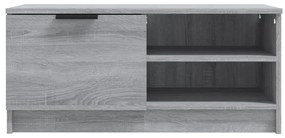 vidaXL Έπιπλο Τηλεόρασης Γκρι Sonoma 80x35x36,5 εκ. Επεξεργασμένο Ξύλο