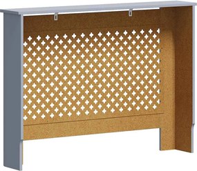 vidaXL Κάλυμμα Καλοριφέρ Ανθρακί 112 x 19 x 81,5 εκ. από MDF