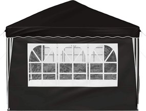 vidaXL Αυτοσχέδιο Μόρφωση 575 x 288 x 245 εκ Μαύρο