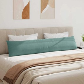 VidaXL Μαξιλάρι Καναπέ 2 τμχ. Βελούδο Θαλασσί 200 x 40 εκ.