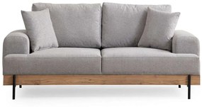 Καναπές Τριθέσιος Eti 560ARE2121 220x98x78cm Oak-Grey