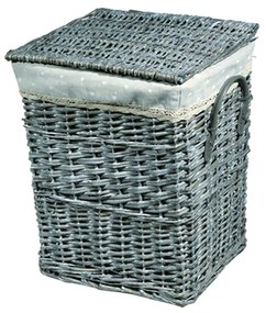 Ψάθινο Καλάθι Απλύτων 37x26x45cm SL8002 San Lorentzo 8068B