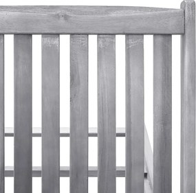 vidaXL Ξαπλώστρα από Μασίφ Ξύλο Ακακίας