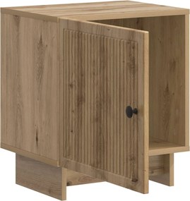 vidaXL Κομοδίνο 2 τεμ. Artisan Δρυς 43 x 34,5 x 50 εκ