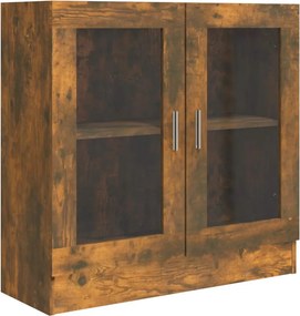 vidaXL Βιτρίνα Καπνιστή Δρυς 82,5x30,5x80 εκ. από Επεξεργασμένο Ξύλο