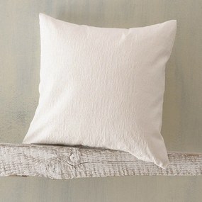 Μαξιλαροθήκη Διακοσμητική Mauricio Ecru Ρυθμός 40Χ40 Cotton-Polyester