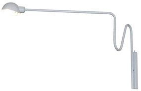 Φωτιστικό Τοίχου - Απλίκα HL-3543-1 77-3981 Amber White Homelighting Metal