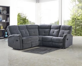 LAHTI corner sofa color: dark grey DIOMMI V-CH-LAHTI-SOFA DIOMMI-60-21413