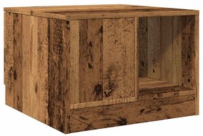 vidaXL Τραπεζάκι Σαλονιού Παλιό Ξύλο 50x50x36 εκ. από Μοριοσανίδα