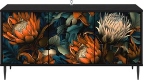 vidaXL Ντουλάπι TV LOCHEM 102 x 33 x 51 εκ Μαύρη Δρυς