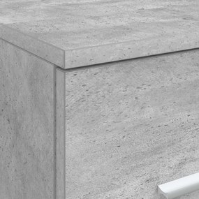 vidaXL Ντουλάπι Μπάνιου Γκρι Σκυροδέματος 30 x 41 x 50 εκ.