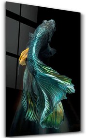 Πίνακας Γυάλινος 672BRS1373 70x110cm Multi Wallity Κάθετοι Glass