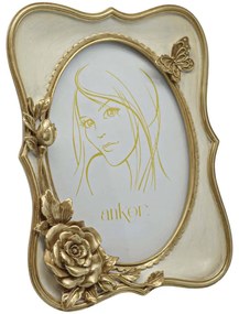 Κορνίζα 24456-4 10x15cm Gold Ankor Πολυέστερ