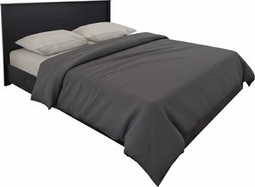 Κρεβάτι με στρώμα Athos Sleepy pakoworld wenge 160x200εκ