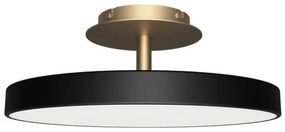Πλαφονιέρα Φωτιστικό Οροφής LED 17W Φ43cm Ορειχάλκινη Βάση Asteria Up Umage-2384-Μαύρο 2384