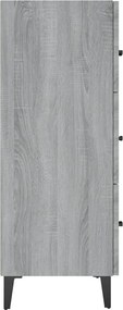 vidaXL Ντουλάπι Γκρι Sonoma 69,5 x 34 x 90 εκ. από Επεξεργασμένο Ξύλο