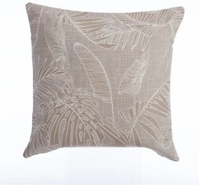 Μαξιλάρι Διακοσμητικό (Με Γέμιση) Grow Beige Nef-Nef Homeware 50X50 Βαμβάκι-Πολυέστερ