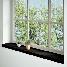vidaXL Περβάζια παραθύρων 2 τεμ. Σκ. Καφέ 110x20x2εκ. Μασίφ Ξύλο Δρυός