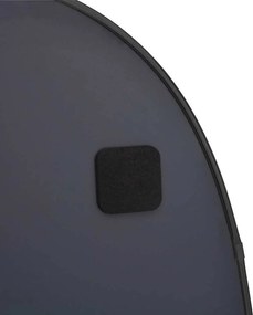 vidaXL Καθρέφτης Τοίχου Μαύρος 80x50 εκ.