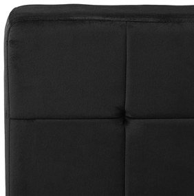 Καρέκλα Χαλάρωσης 65 x 79 x 87 Μαύρη Βελούδινη - Μαύρο