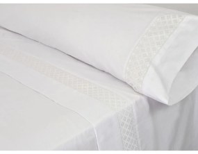 Σετ σεντονια Pierre Cardin ELISA Λευκό Kρεβάτι 180 εκ