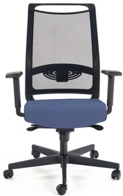 GULIETTA  office chair, color: black / blue DIOMMI V-NS-GULIETTA-FOT-NIEBIESKI