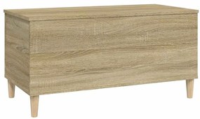 vidaXL Τραπεζάκι Σαλονιού Sonoma Δρυς 90x44,5x45εκ. Επεξεργασμένο Ξύλο
