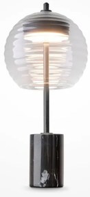 Επιτραπέζιο Φωτιστικό LED 18W Μαύρο Γυαλί Maya P060TL-L12BK Maytoni P060TL-L12BK Μαύρο