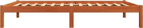 vidaXL Σκελετός Κρεβ. Χωρίς Στρώμα Καφέ Κεριού 75x190 εκ Μασίφ Πεύκο