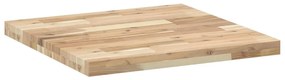 vidaXL Επιφάνεια Τραπεζιού Τετράγωνη 60x60x4 εκ. Μασίφ Ξύλο Ακακίας
