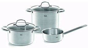 Κατσαρόλες San Francisco (Σετ 5Τμχ) 040-113-03-000/0 Φ24/20/16cm Inox Fissler 24cm Stainless Steel