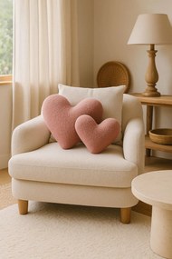 Διακοσμητικό Μαξιλάρι Ροζ TEDDY KALP SMALL 38x33x9