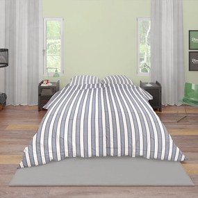 Σεντόνια Βαμβακοσατέν 158 Σετ 2τμχ Navy DimCol Single 160x240cm 100% Βαμβάκι