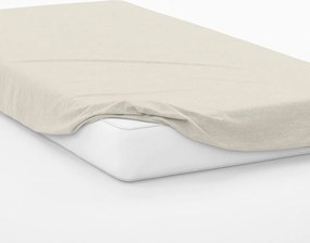 Σεντόνι Μονό Με Λάστιχο (100x200+30) Dimcol Exotic Line Εκρού