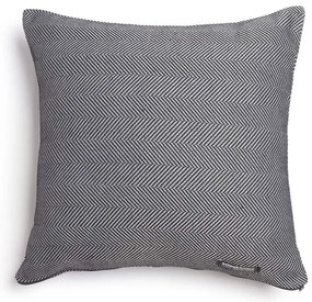 Μαξιλαροθήκη Διακοσμητική Atheras Classic Black-Silver Aslanis Home 45X45 Βαμβάκι-Chenille