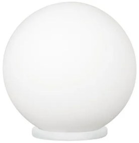 Φωτιστικό επιτραπέζιο LED RONDO λευκό πλαστικό & γυαλί οπάλ λευκό Φ20 Eglo-85264-Οπάλ 85264