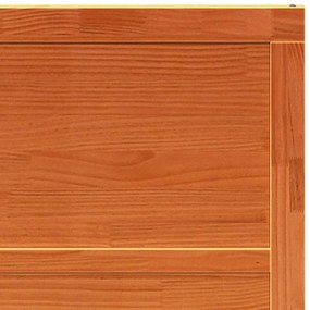 vidaXL Σαμαρίνα Καφέ κεριού 90 x 208 εκ. Μασίφ ξύλο πεύκου