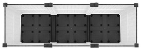 vidaXL Ζαρντινιέρα 120 x 40 x 38 εκ. από Πολυπροπυλένιο