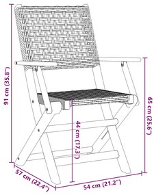 ΣΕΤ ΕΠΙΠΛΩΝ BISTRO 3 ΤΕΜ. ΜΠΕΖ ΡΑΤΑΝ/ΜΑΣΙΦ ΞΥΛΟ 3281852