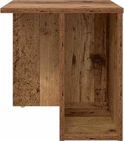 vidaXL End Table Παλιό ξύλο 37 x 32 x 40 εκ Επεξεργασμένο ξύλο
