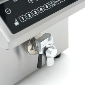 Deep Fryer - 8L - 1 Basket - Induction - Lift System - with Drain Tap