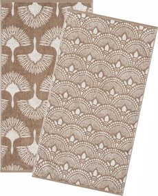 Πετσέτες Προσώπου (Σετ 2τμχ) Kentia Versus Kavan 26 Beige 550gsm