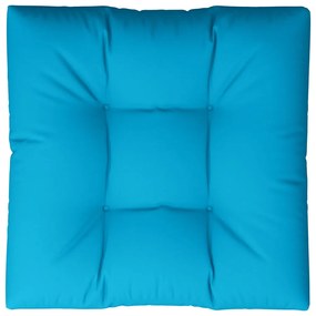 vidaXL Μαξιλάρι Παλέτας Μπλε 70 x 70 x 12 εκ. Υφασμάτινο