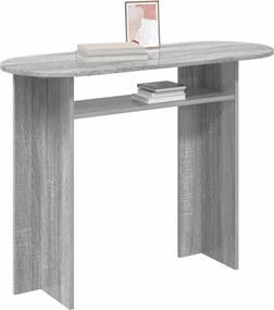 vidaXL Τραπέζι κονσόλας Γκρι Sonoma 100 x 39,5 x 75 εκ
