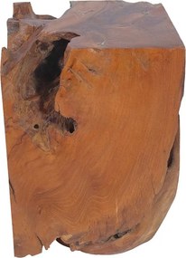 vidaXL Σκαμπό από Μασίφ Ξύλο Teak