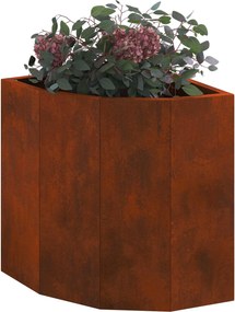 vidaXL Γωνιακό Ροδόδεντρο Σκ rusty 30 x 30 x 35 εκ