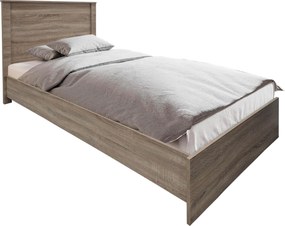 Σετ Κρεβατοκάμαρας Athos Sonoma με Κρεβάτι 90x190εκ Σετ 3τεμ
