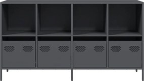 vidaXL Ντουλάπι Ανθρακί 135x39x73,5 εκ. από Χάλυβα Ψυχρής Έλασης