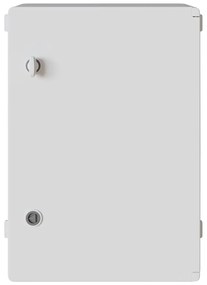 vidaXL Ντουλάπι Ελέγχου Γκρι 35 x 19.5 x 50 εκ. Πλαστικό